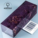 Pappel Maser stabilisiert Griffblock | 120x40x30| ACRYHOLZ | Messergriff 1930