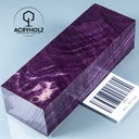 Pappel Maser stabilisiert Griffblock | 120x40x30| ACRYHOLZ | Messergriff 1931