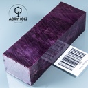 Pappel Maser stabilisiert Griffblock | 120x40x30| ACRYHOLZ | Messergriff 1938