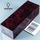 Pappel Maser stabilisiert Griffblock | 120x40x30| ACRYHOLZ | Messergriff 1964