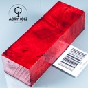 Pappel Maser stabilisiert Griffblock | 120x40x30| ACRYHOLZ | Messergriff 1995