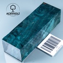 Pappel Maser stabilisiert Griffblock | 120x40x30| ACRYHOLZ | Messergriff 2002