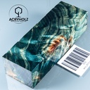 Pappel Maser stabilisiert Griffblock | 120x40x30| ACRYHOLZ | Messergriff 2012