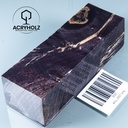 Pappel Maser stabilisiert Griffblock | 120x40x30| ACRYHOLZ | Messergriff 2027