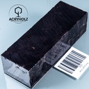 Pappel Maser stabilisiert Griffblock | 120x40x30| ACRYHOLZ | Messergriff 2032