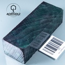 Pappel Maser stabilisiert Griffblock | 120x40x30| ACRYHOLZ | Messergriff 2065