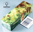 Pappel Maser stabilisiert Griffblock | 120x40x30| ACRYHOLZ | Messergriff 2074