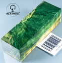 Pappel Maser stabilisiert Griffblock | 120x40x30| ACRYHOLZ | Messergriff 2091