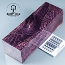 Esche Maser Griffblock stabilisiert | 120x40x30 | acryholz | 2146