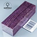 Esche Maser Griffblock stabilisiert | 120x40x30 | acryholz | 2147