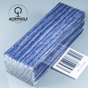 Esche Maser Griffblock stabilisiert | 120x40x30 | acryholz | 2176