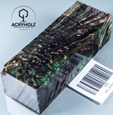Stabilized Chestnut Burl Handle Block | 120x40x30 | ACRYHOLZ | Knife Handle | 2232