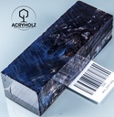 Stabilized Chestnut Burl Handle Block | 120x40x30 | ACRYHOLZ | Knife Handle | 2241