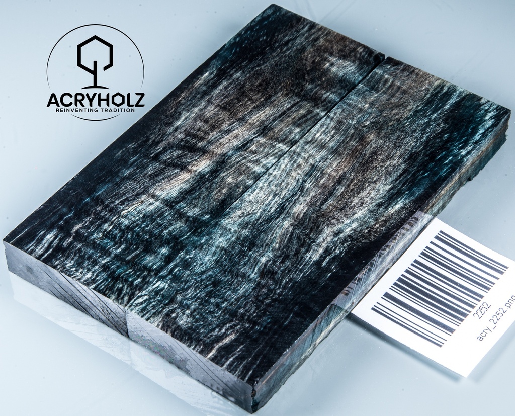 Stabilized Chestnut Burl | 120x40x10 | acryholz | Scale Pair | 2252