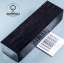 Mooreiche Griffblock stabilisiert | 130x40x28 | acryholz | Messergriff | 2349