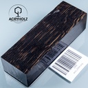 Mooreiche Griffblock stabilisiert | 120x40x28 | acryholz | Messergriff | 2354