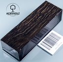 Mooreiche Griffblock stabilisiert | 120x40x28 | acryholz | Messergriff | 2359