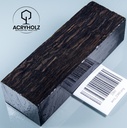 Mooreiche Griffblock stabilisiert | 120x40x28 | acryholz | Messergriff | 2360