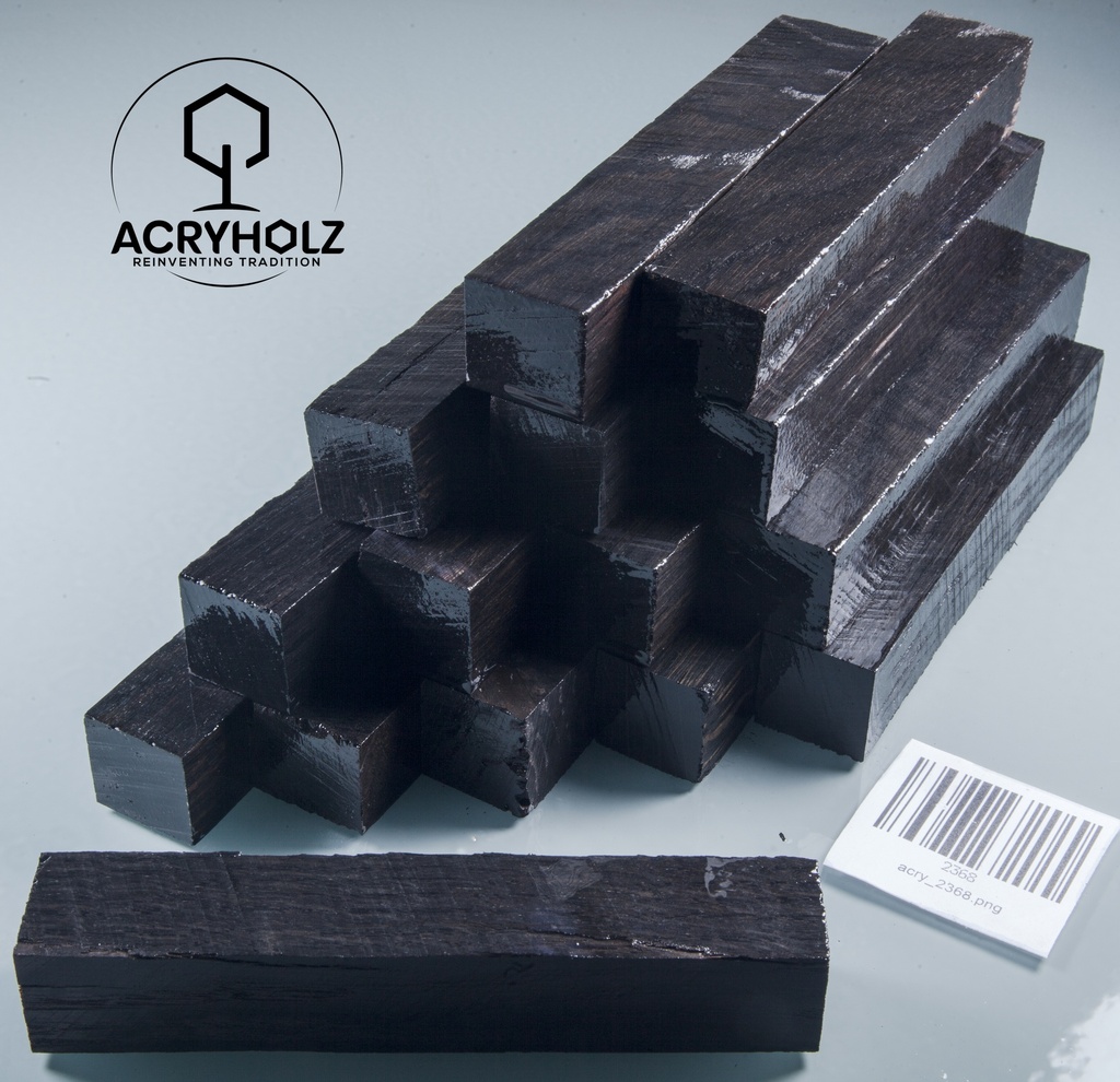 Mooreiche Stiftrohling stabilisiert | 120x20x20 | acryholz | Pen Blank | 2368