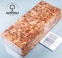 Karelische Birke stabilisiert | 140x60x30 | acryholz | Griffmaterial | 2371