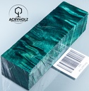 Pappel Maser stabilisiert Griffblock | 120x40x30| ACRYHOLZ | Messergriff 2393