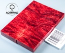 Kastanie Maser stabilisiert | 120x40x10 | acryholz | schalenpaar 2438