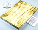 Pappel Griffschalen stabilisiert | 130x40x10| ACRYHOLZ | Messer | Griffholz 2459