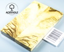 Pappel Griffschalen stabilisiert | 130x40x10| ACRYHOLZ | Messer | Griffholz 2460