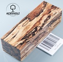 Buche gestockt stabilisiert Griffblock | 120x40x30 | Messergriff 2480