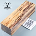 Buche gestockt stabilisiert Griffblock | 140x40x30 | Messergriff 2488