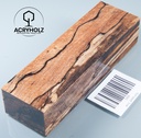 Buche gestockt stabilisiert Griffblock | 140x40x30 | Messergriff 2499