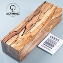 Buche gestockt stabilisiert Griffblock | 140x40x30 | Messergriff 2500