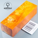 Eschenahorn Maser Griffblock stabilisiert | 120x40x30 | acryholz | 2534