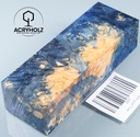 Eschenahorn Maser Griffblock stabilisiert | 120x40x30 | acryholz | 2537