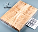 Kastanie Maser stabilisiert | 120x40x10 | acryholz | schalenpaar 2668