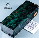 Ahorn Maser Griffblock stabilisiert | 120x40x30 | acryholz | 2685