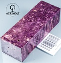 Eschenahorn Maserholz | Stabilisiertes Griffholz 120x40x30 Messergriff ACRYHOLZ 2762