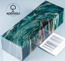 Kastanie Maserholz | Stabilisiertes Griffholz 120x40x30 Messergriff ACRYHOLZ 2774