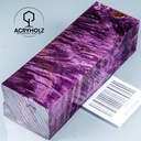 Kastanie Maserholz | Stabilisiertes Griffholz 120x40x30 Messergriff ACRYHOLZ 2776