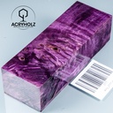 Kastanie Maserholz | Stabilisiertes Griffholz 120x40x30 Messergriff ACRYHOLZ 2777