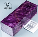 Kastanie Maserholz | Stabilisiertes Griffholz 120x40x30 Messergriff ACRYHOLZ 2778