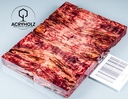 Pappel Griffschalen stabilisiert | 120x40x10| ACRYHOLZ | Messer | Griffholz 2781