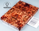 Pappel Griffschalen stabilisiert | 120x40x10| ACRYHOLZ | Messer | Griffholz 2788