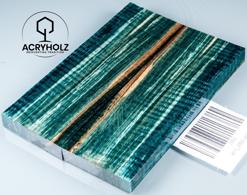 Kastanie Maser stabilisiert | 120x40x10 | acryholz | schalenpaar 2802