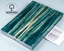 Kastanie Maser stabilisiert | 120x40x10 | acryholz | schalenpaar 2803