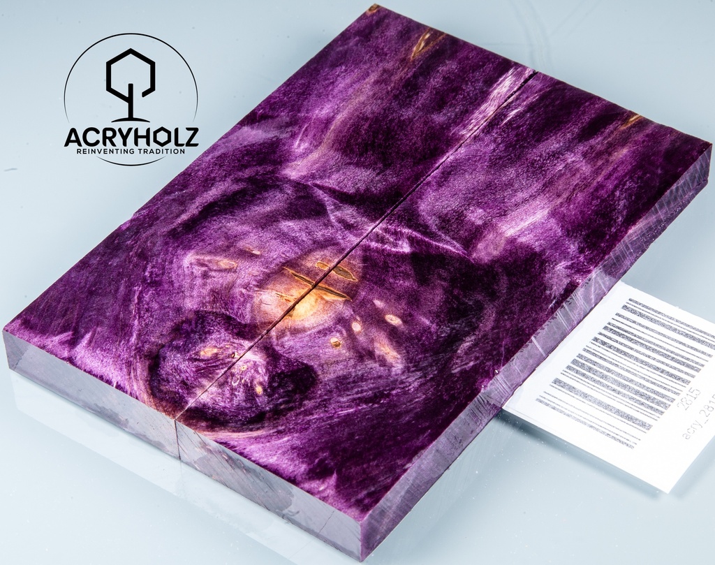 Kastanie Maser stabilisiert | 120x40x10 | acryholz | schalenpaar 2815