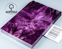 Kastanie Maser stabilisiert | 120x40x10 | acryholz | schalenpaar 2817