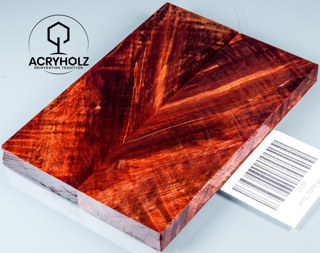 Kastanie Maser stabilisiert | 120x40x10 | acryholz | schalenpaar 2819
