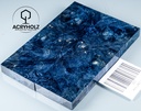 Box Elder Maser stabilisiert | acryholz | 120x40x10 | Griffschalenpaar 2828