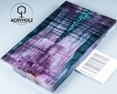 Kastanie Maser stabilisiert | 130x40x10 | acryholz | schalenpaar 2856